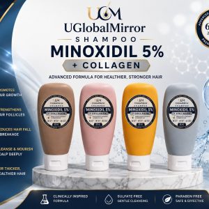 UGlobalMirror Shampoo with Minoxidil 5% and Collagen 60mL (Random color)